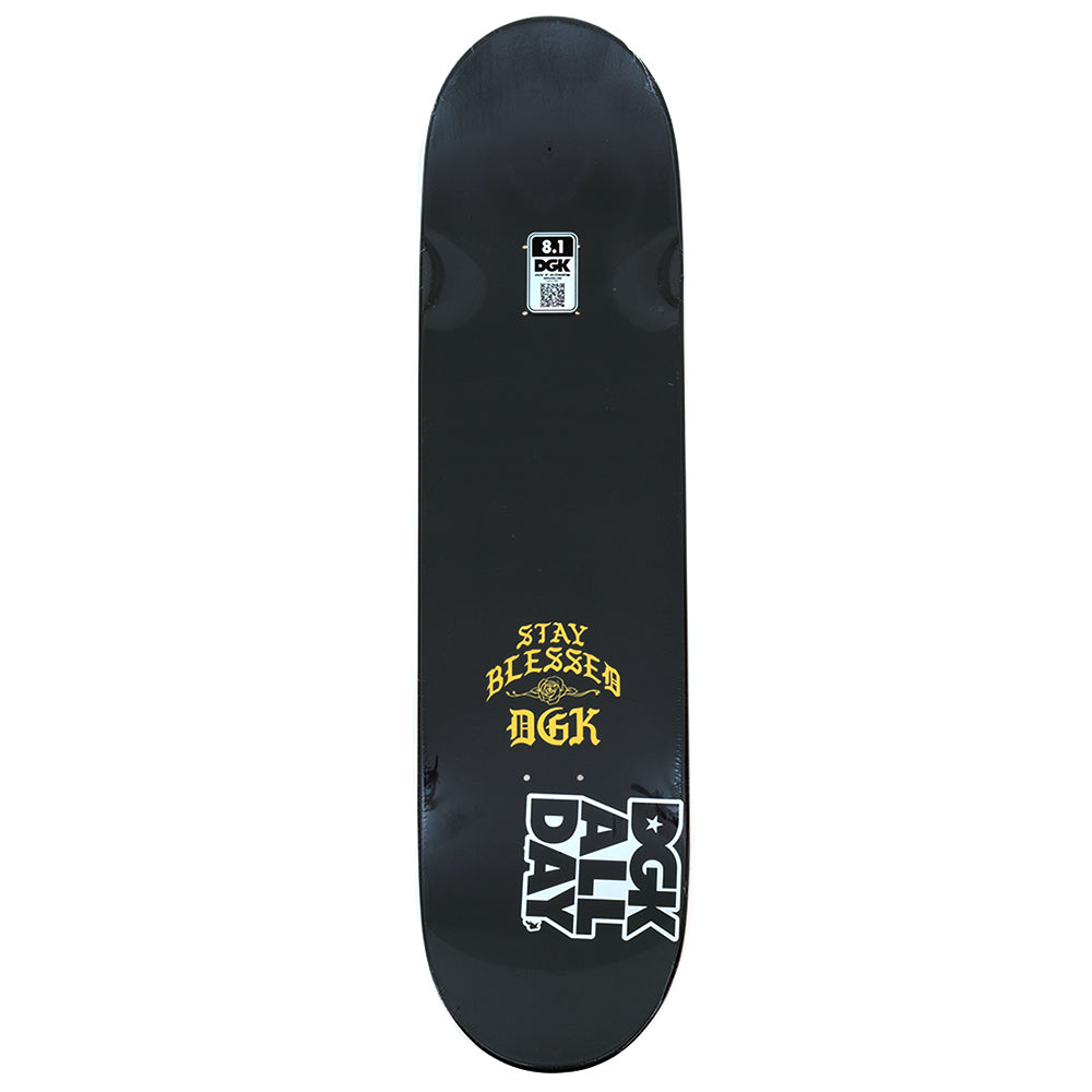 Ortiz Lo-Side Deck Dipped Black (8.1)