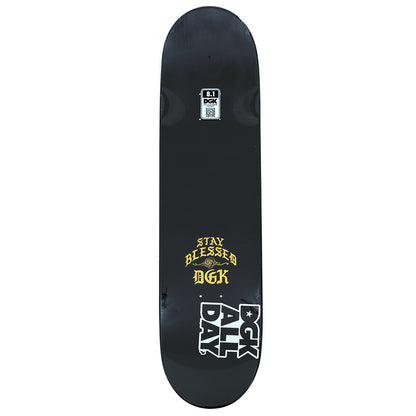 Ortiz Lo-Side Deck Dipped Black (8.1)