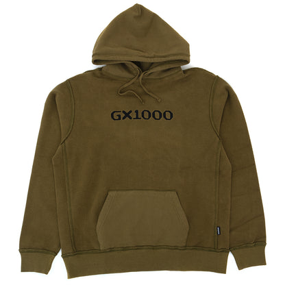 OG Logo Inside Out Hooded Sweatshirt (Olive) (S)