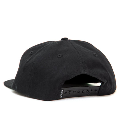 Static VI Spectacle Snapback Hat (Black) (S)