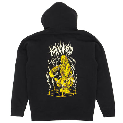 Necroshmoo Zip Up Hooded Sweatshirt (Black)