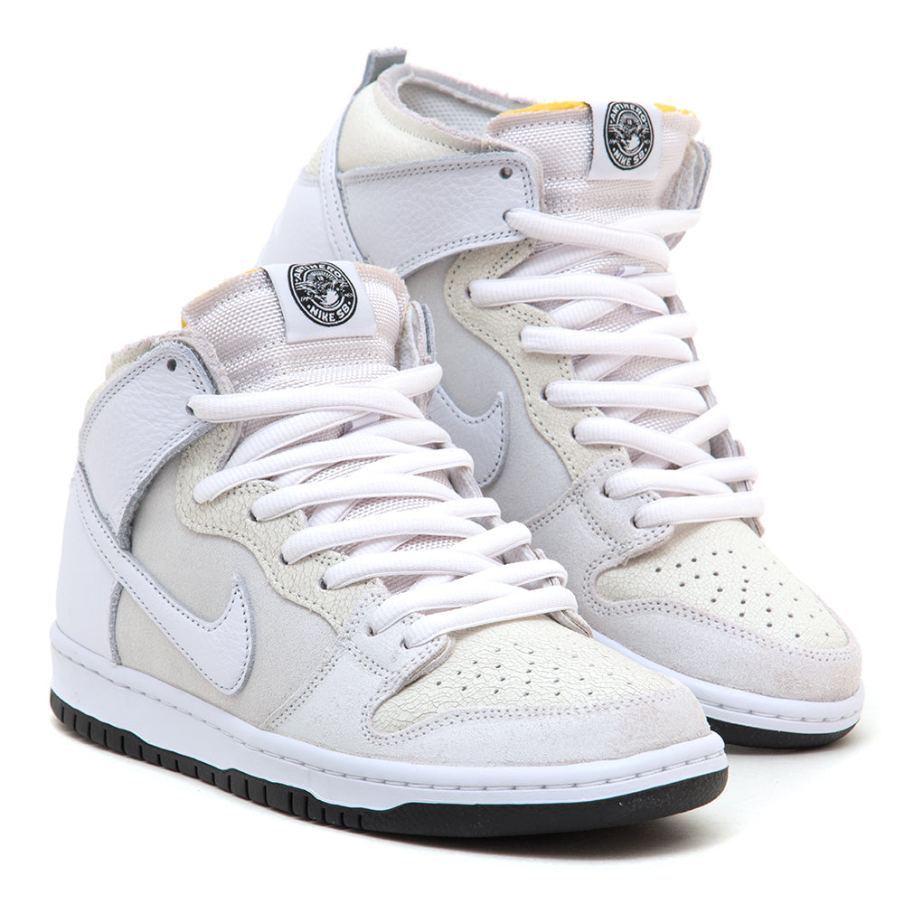 Dunk High QS (Anti-Hero) White / White - Black