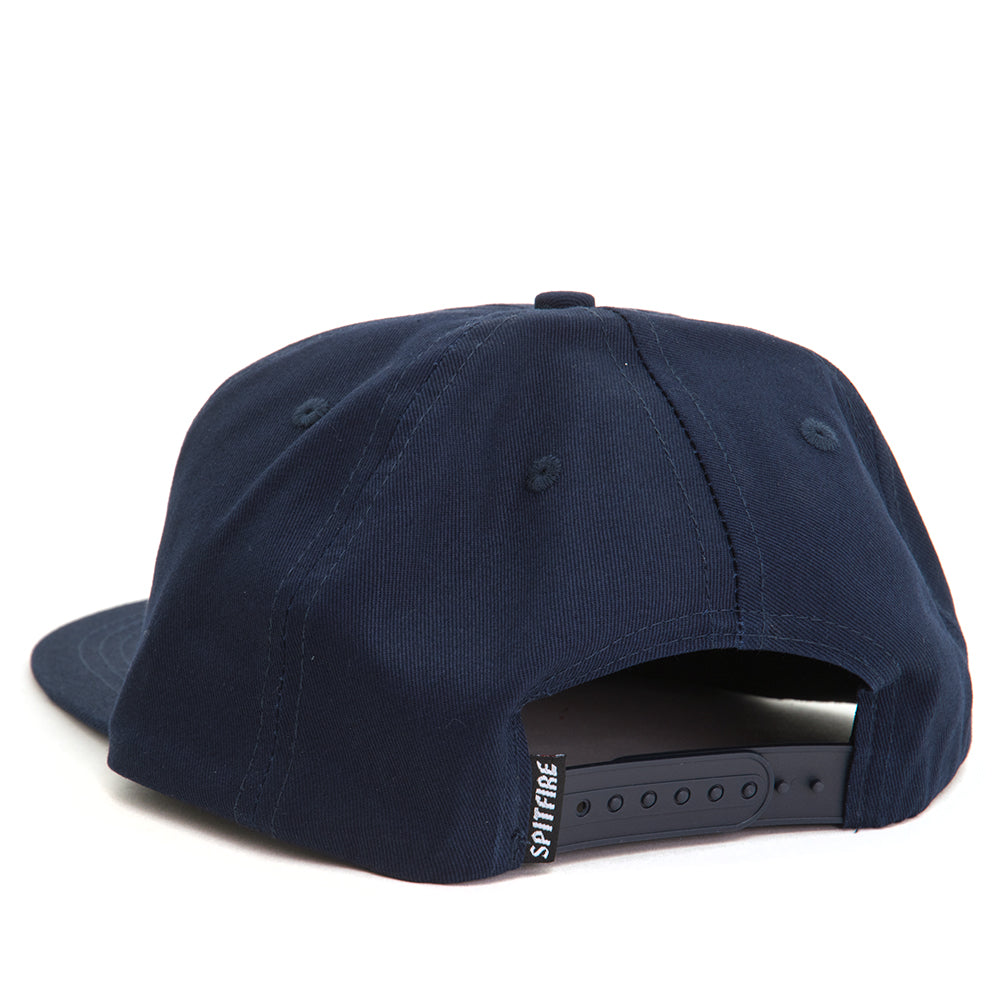 Bighead Adj. Snapback Hat (Navy / White)