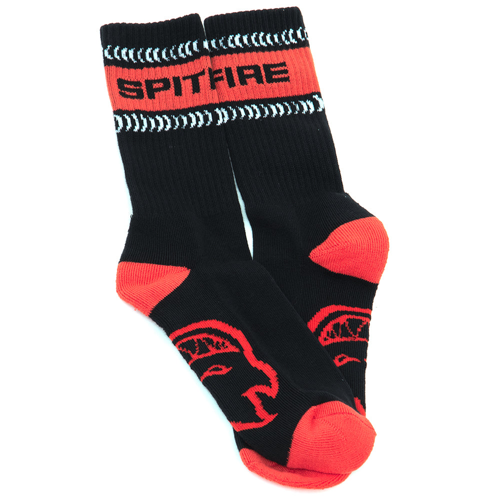 Classic 87 Bighead Swirl Sock 3 Pack (Black / White / Red)