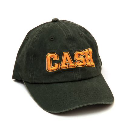 Campus 6-Panel Strapback Hat (Washed Fatigue)