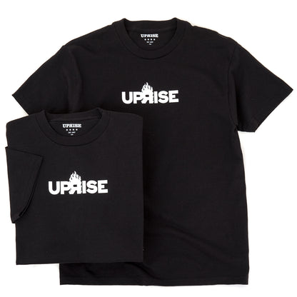 Flame Logo T-shirt (Black / White)