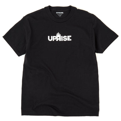 Flame Logo T-shirt (Black / White)