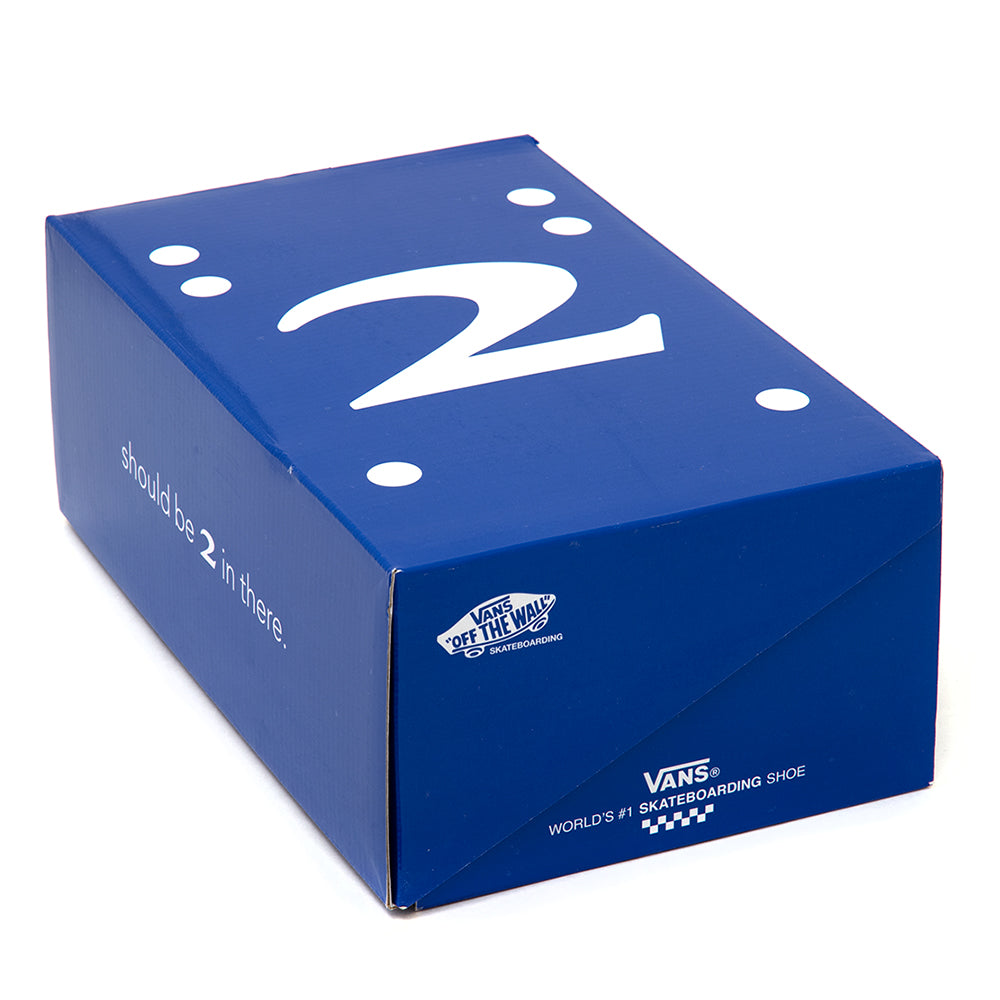 Skate Old Skool Ghillie - 2risers (Navy / White) VBU