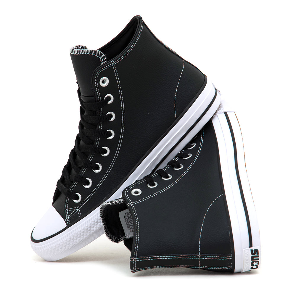 CTAS Pro Hi Leather (Black / White / Black) (S)