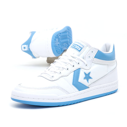 Fastbreak Pro Mid (White / Lt. Blue / White)