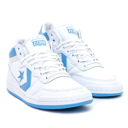 Fastbreak Pro Mid (White / Lt. Blue / White)