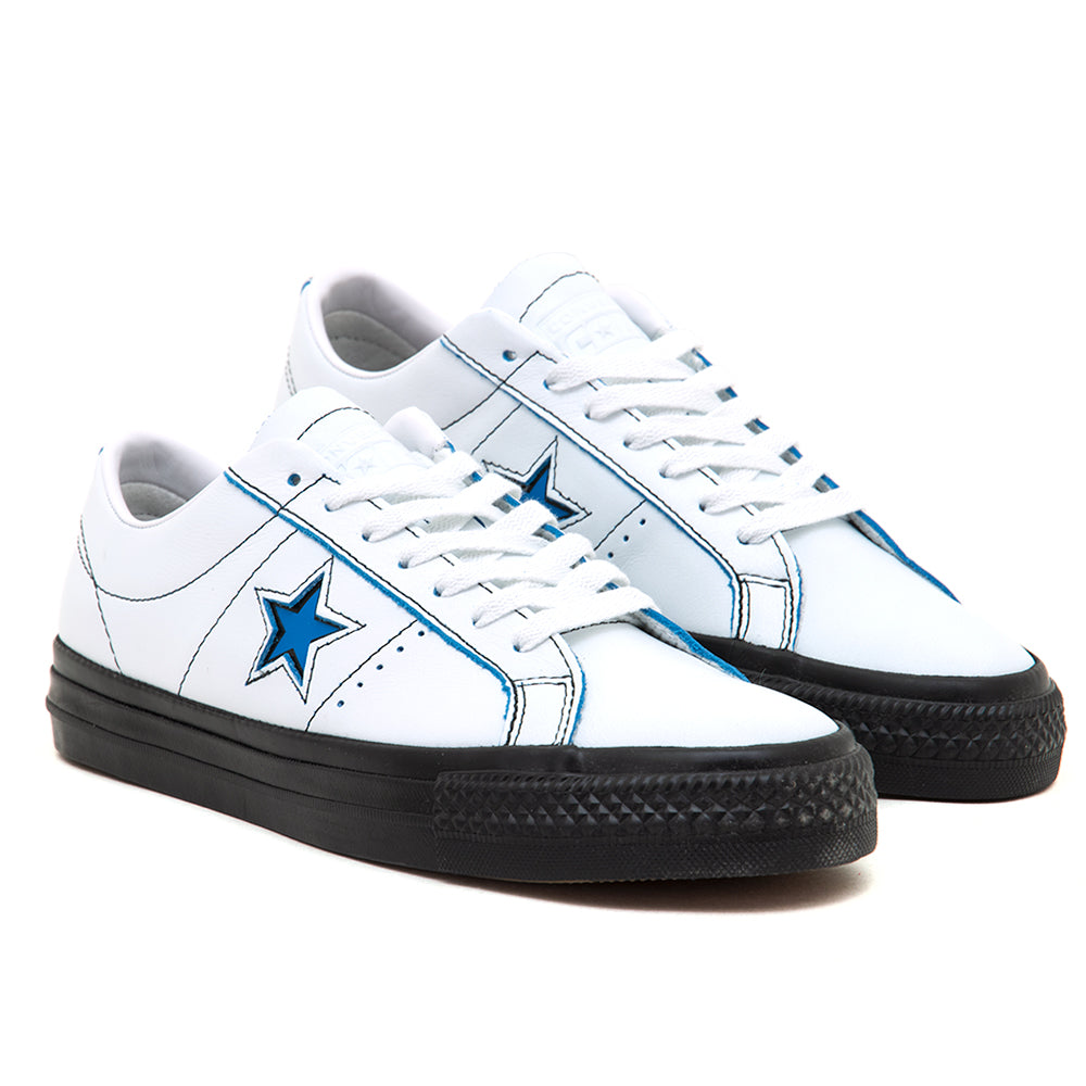 One Star Pro Ox (White / Black / Kinetic Blue)