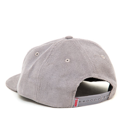 Bighopps Corduroy Snapback Hat (Grey)