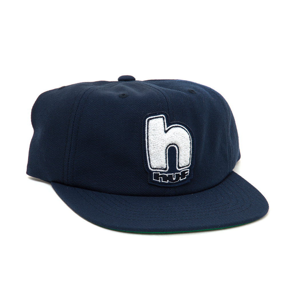 Moab H 6-Panel Strapback Hat (Navy) (S)