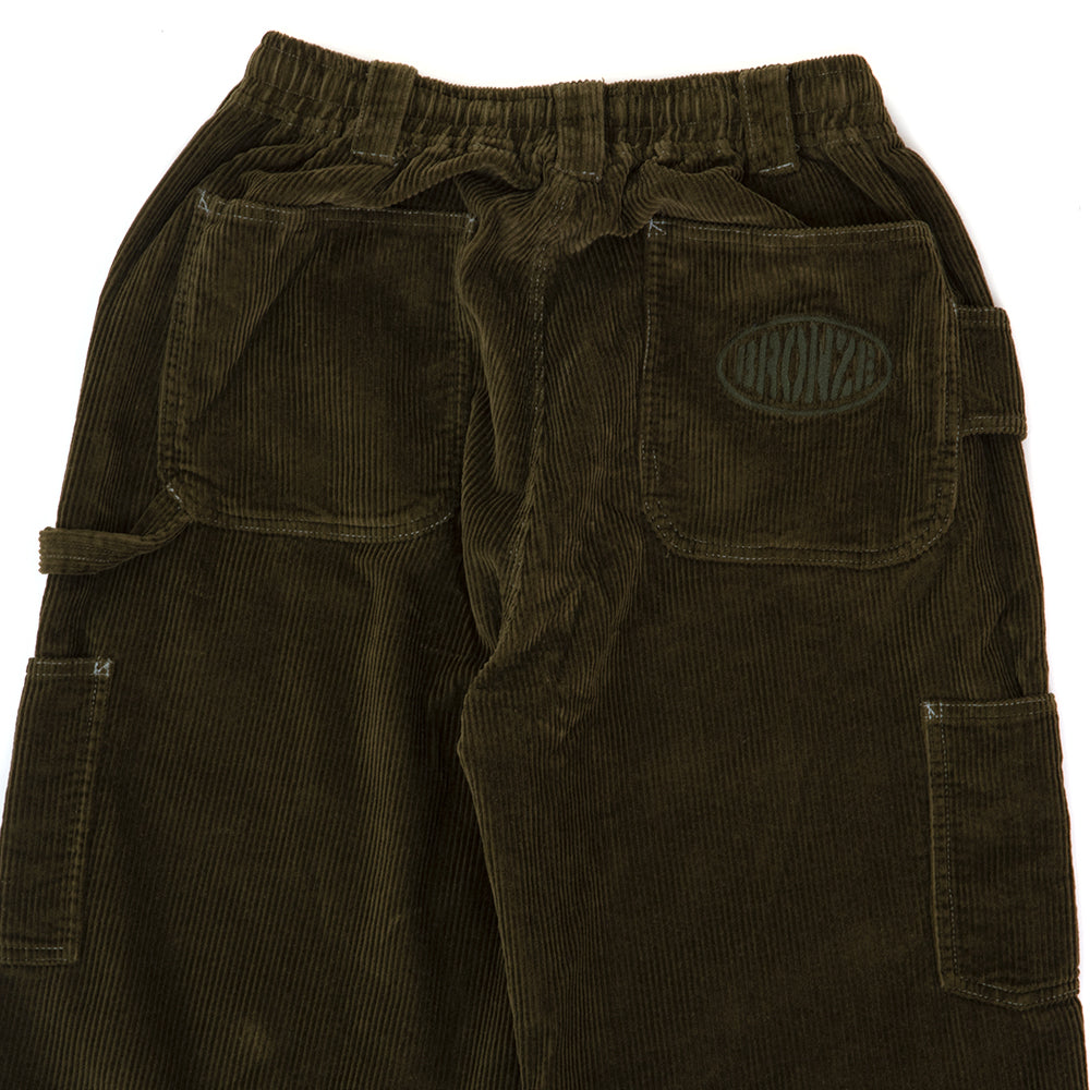 Corduroy Relaxed Pant (Olive)