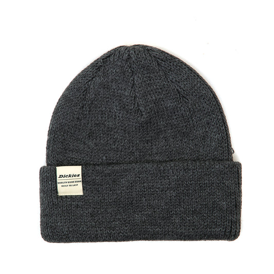 Thick Knit Beanie (Heather Charcoal)