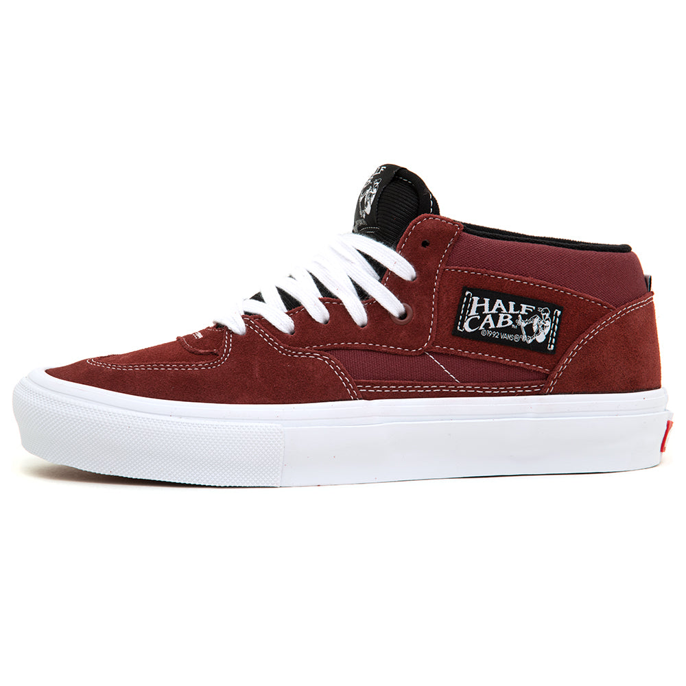 Skate Half Cab (Burgundy / White) VBU