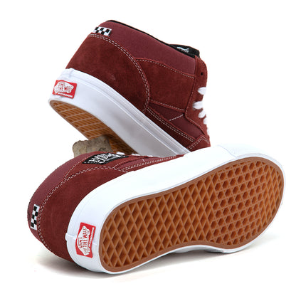 Skate Half Cab (Burgundy / White) VBU