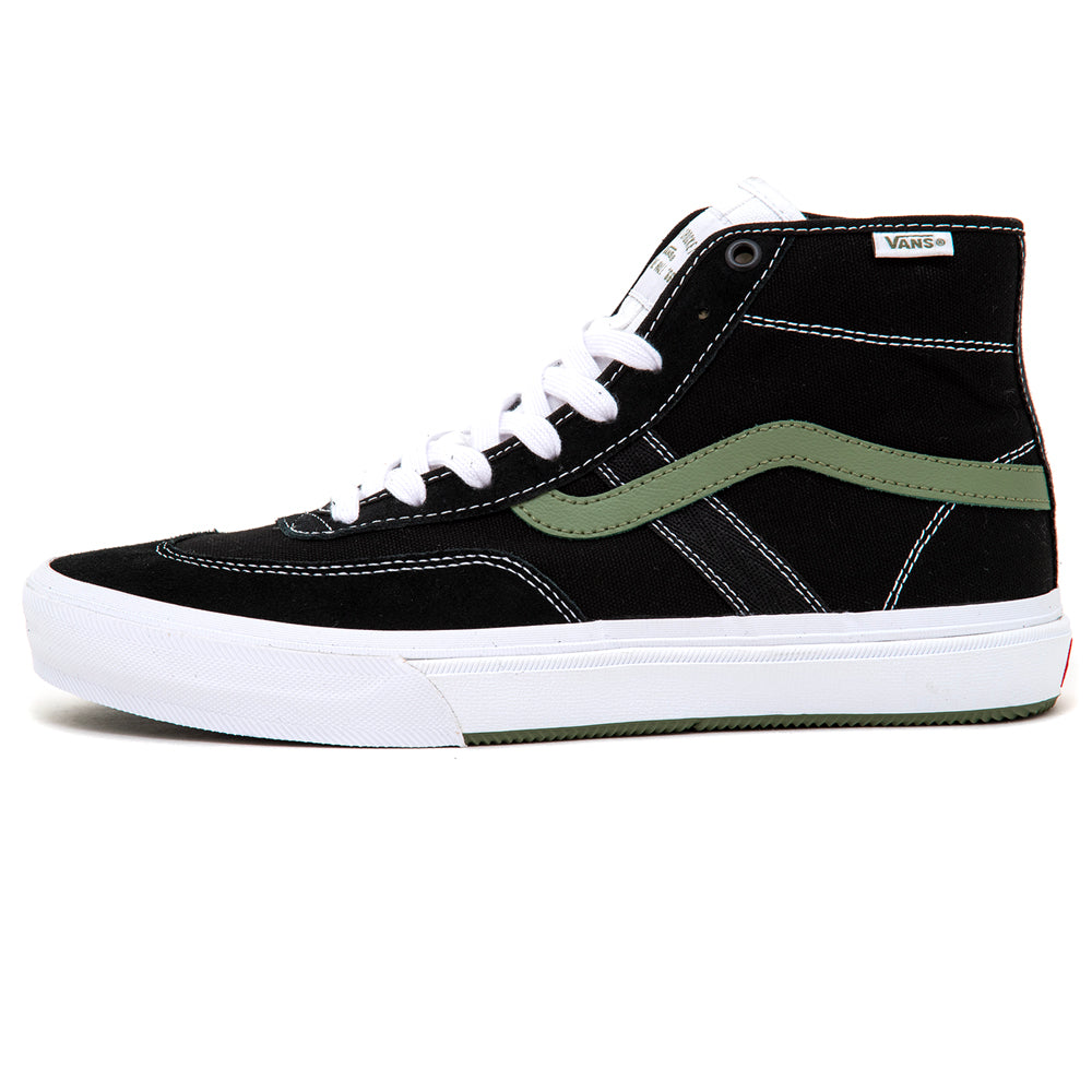 Skate Crockett High (Black / Green) VBU