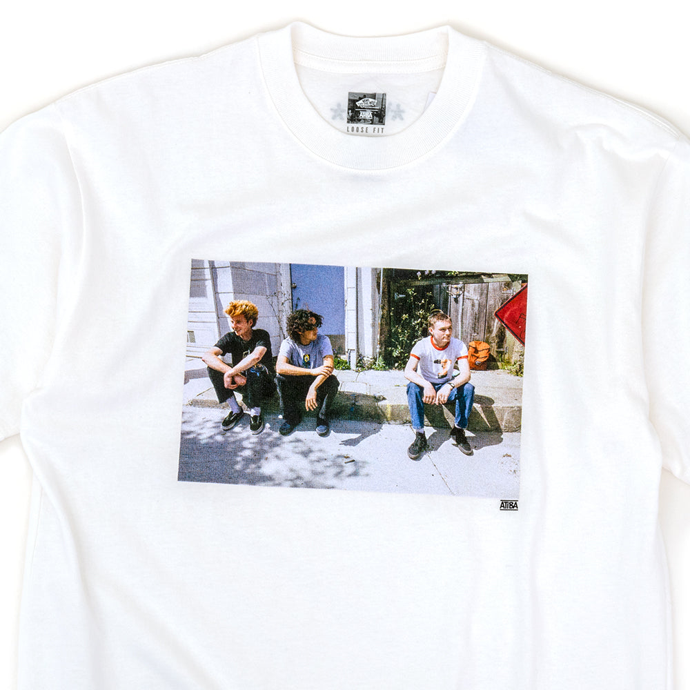 Skate Curb S/S T-Shirt by Atiba Jefferson (White) VBU