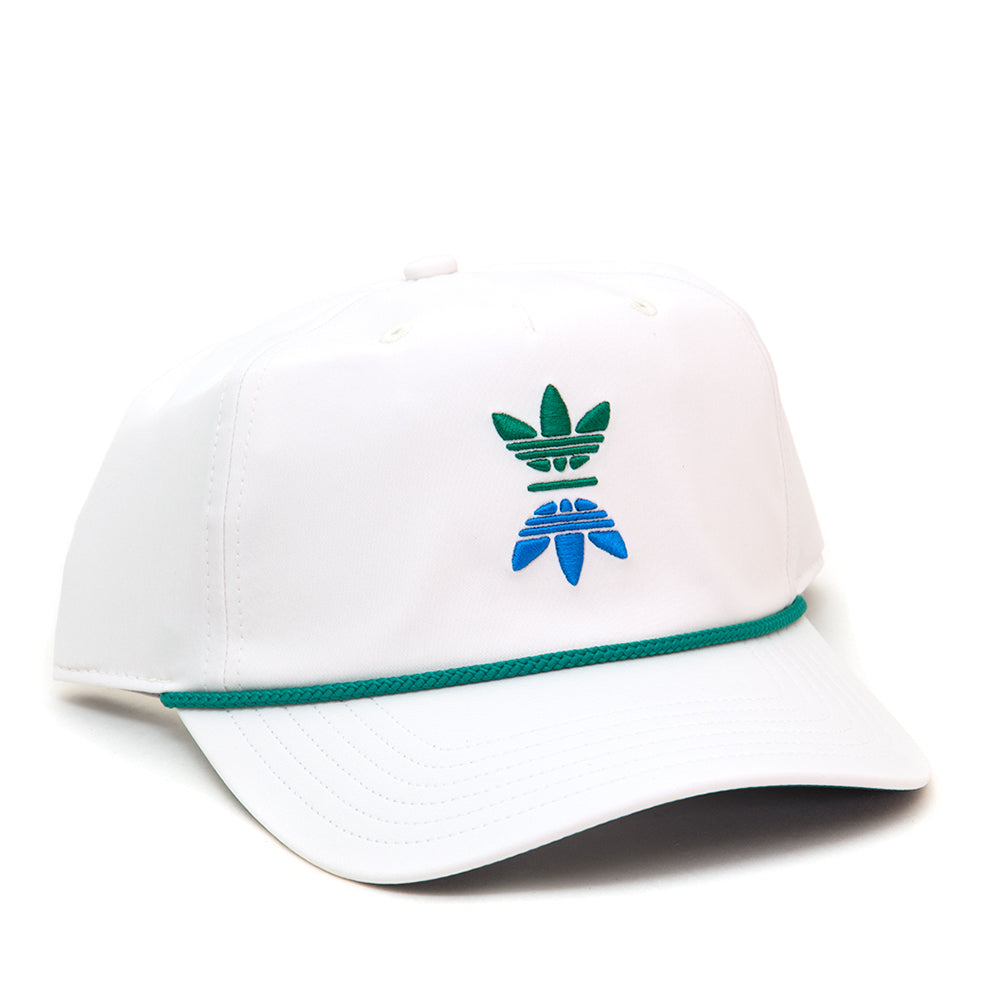 Skate Collab Snapback Hat (Core White)