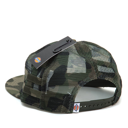 Work Worthy Mesh Trucker Snapback Hat (Olive Camo)