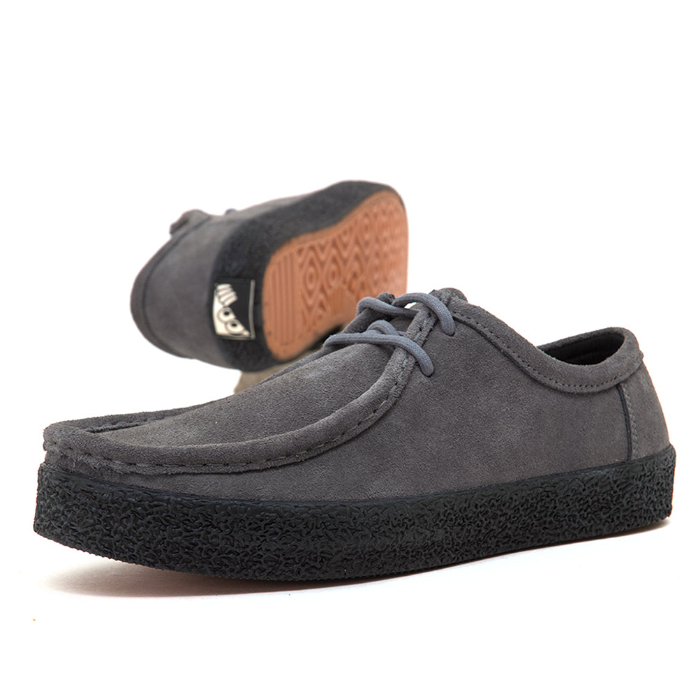 VM006 - Moc Suede (Steel Grey / Black)