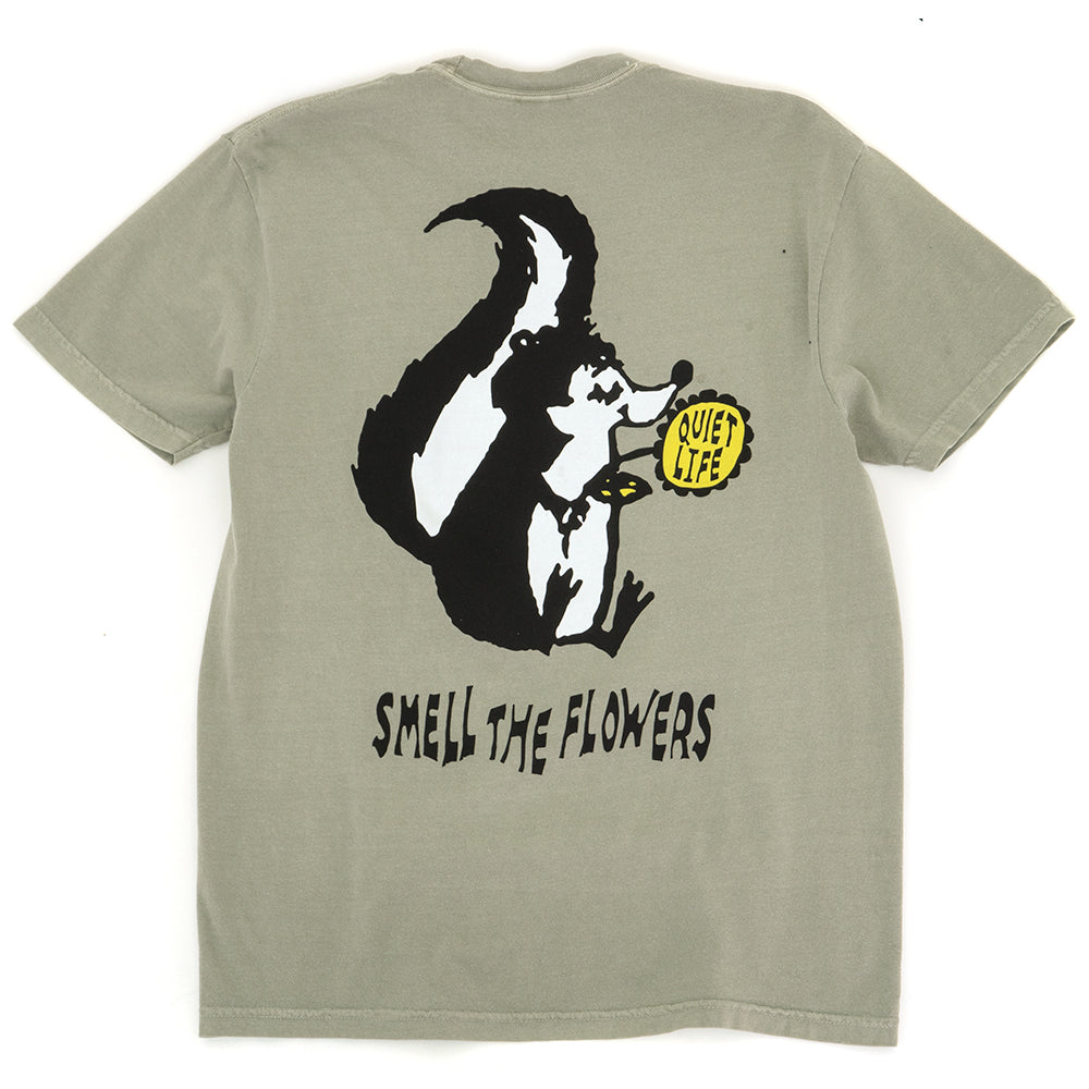 Smell The Flowers S/S T-Shirt (Sandstone)