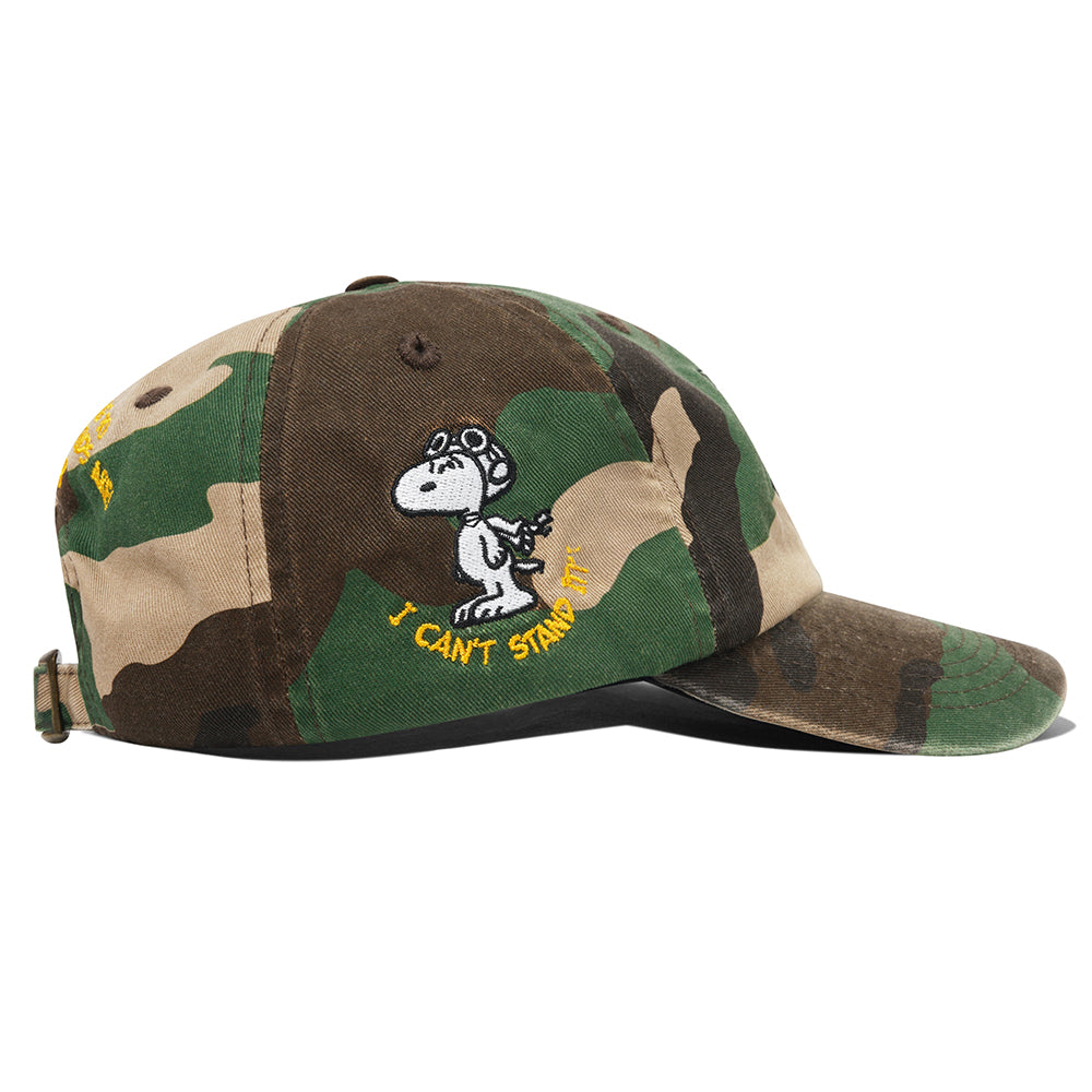 Rats 6-Panel Strapback Hat (Washed Camo)