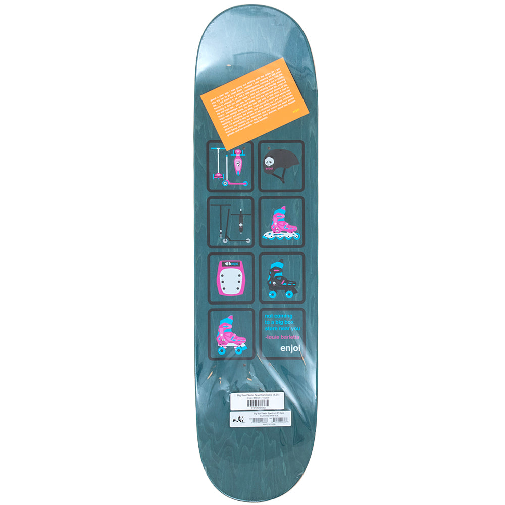 Big Box Plastic Spectrum Deck (8.25)