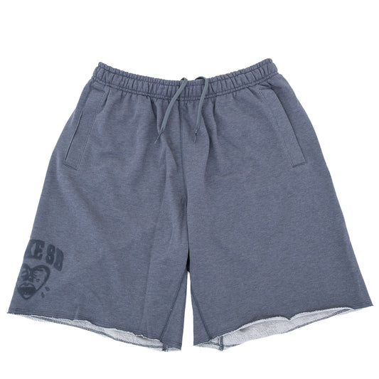 Graphic Fleece Skate Short (Cool Grey / Heather / White)