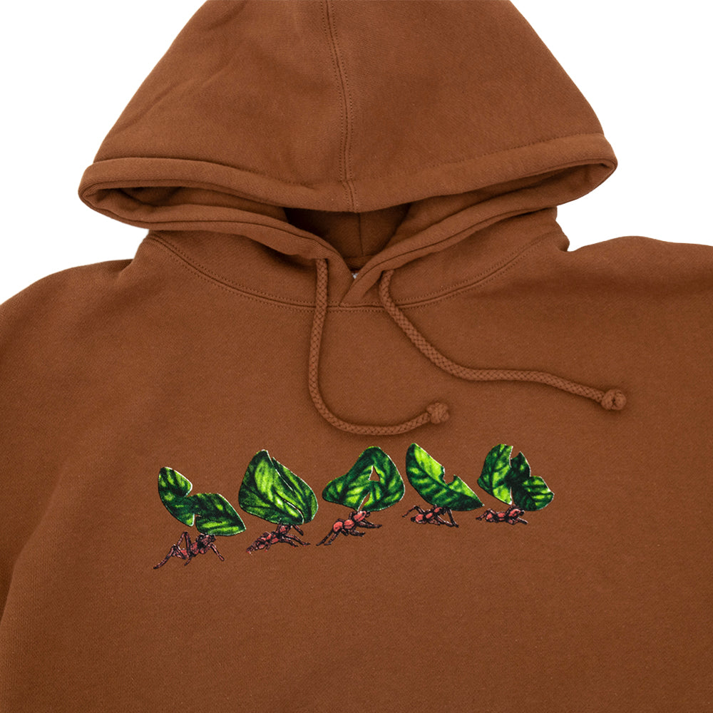 Leafcutter Hooded Sweatshirt (Tan)