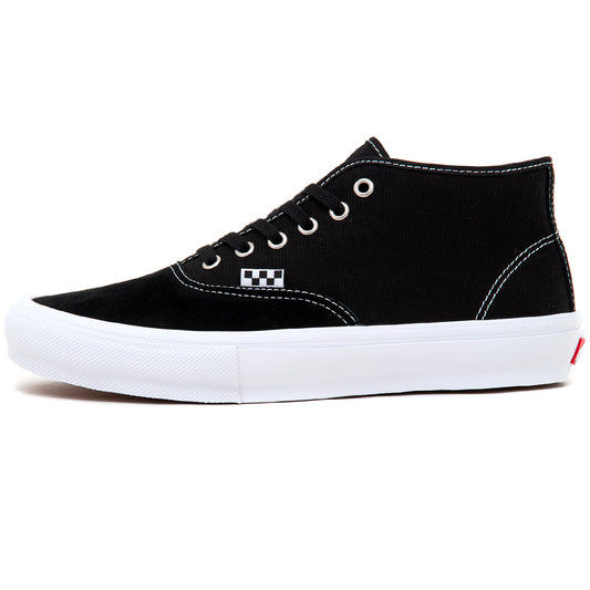 Skate Authentic Mid (Black / White)