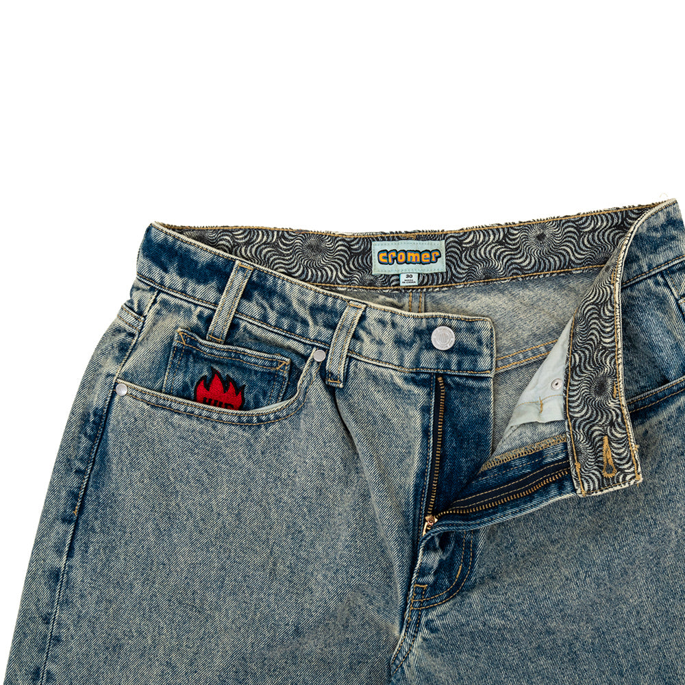 HUF x Spitfire Cromer Pant (Warm Wash)