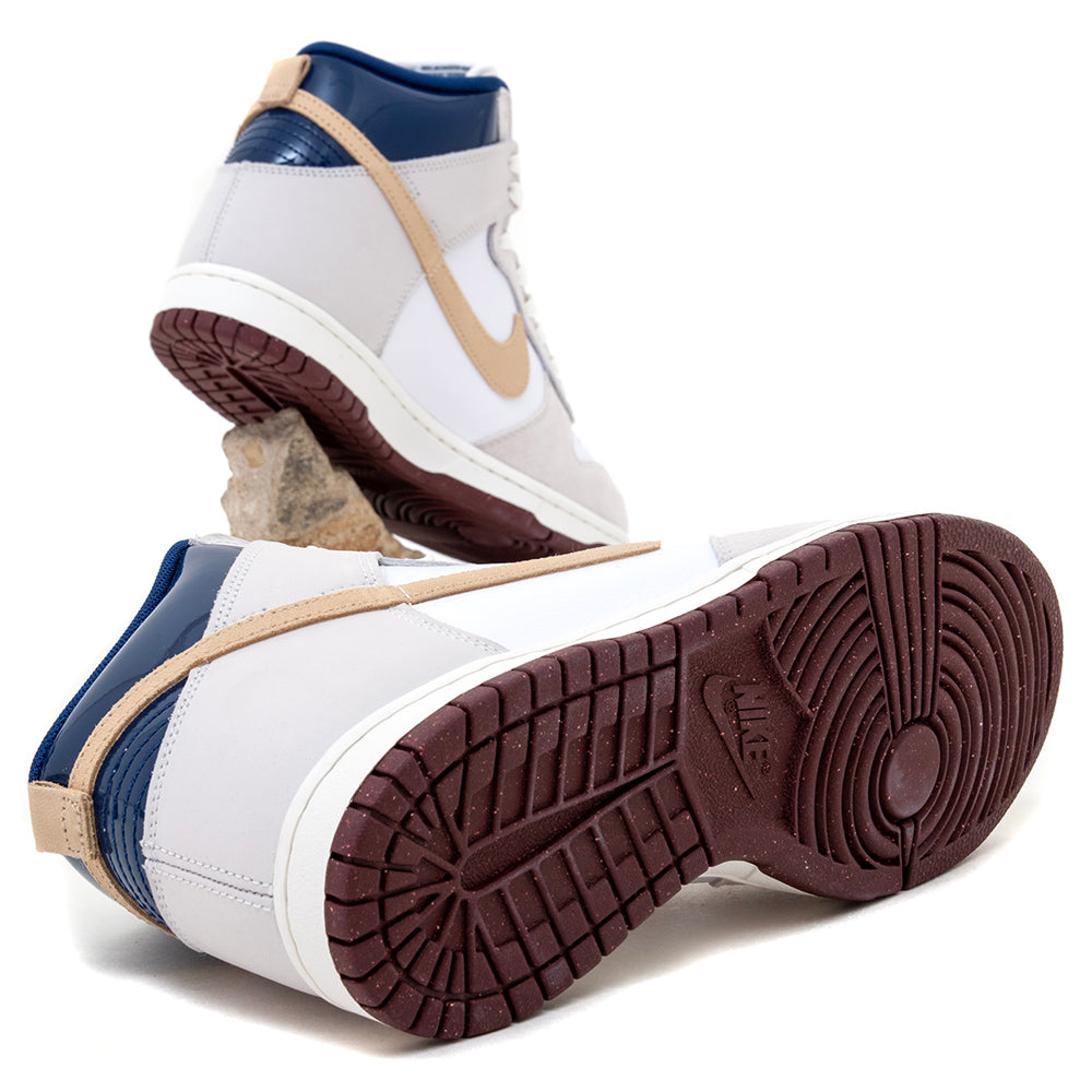 Dunk High Pro QS (Beyond) White / Ivory - Sand Dune - Blue Void
