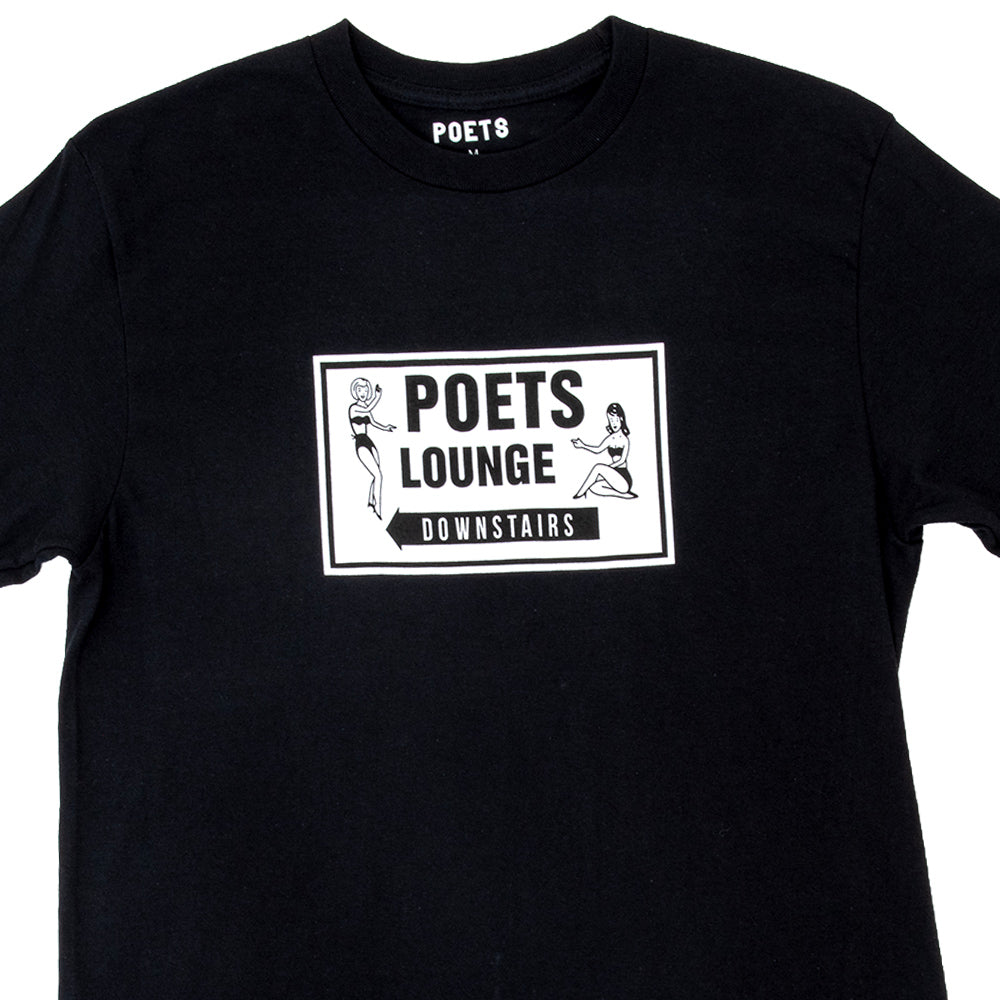 Lounge S/S T-Shirt (Black)