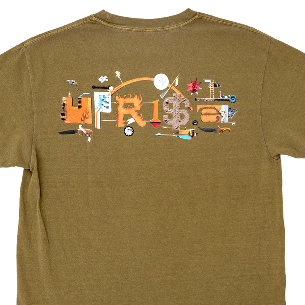 Fight Song T-shirt (Faded Army)