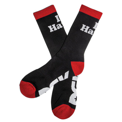 Haters Socks (Black / Red)