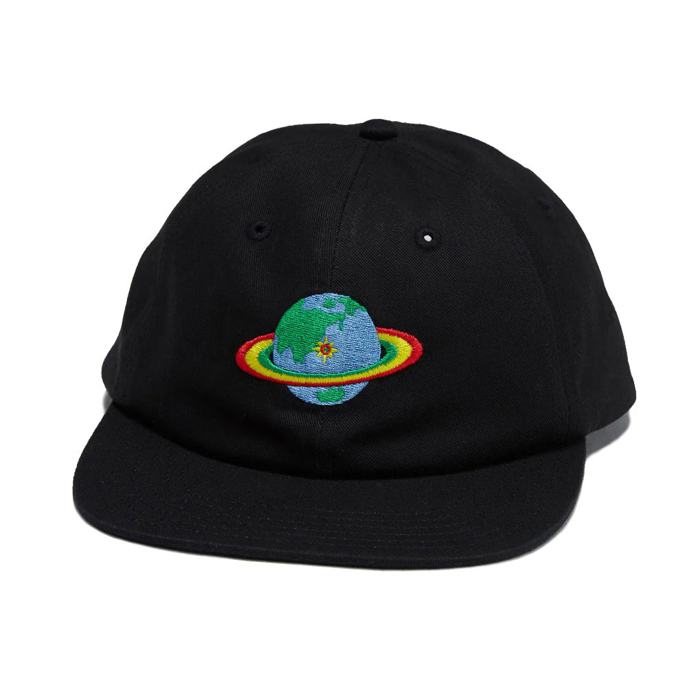 Pegasus 6 Panel Snapback Hat (Black)