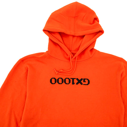OG Logo Upside Down Hooded Sweatshirt (Orange)