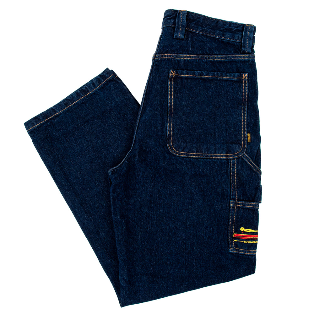 Koffin Carpenter Pant (Dark Rinse Denim)