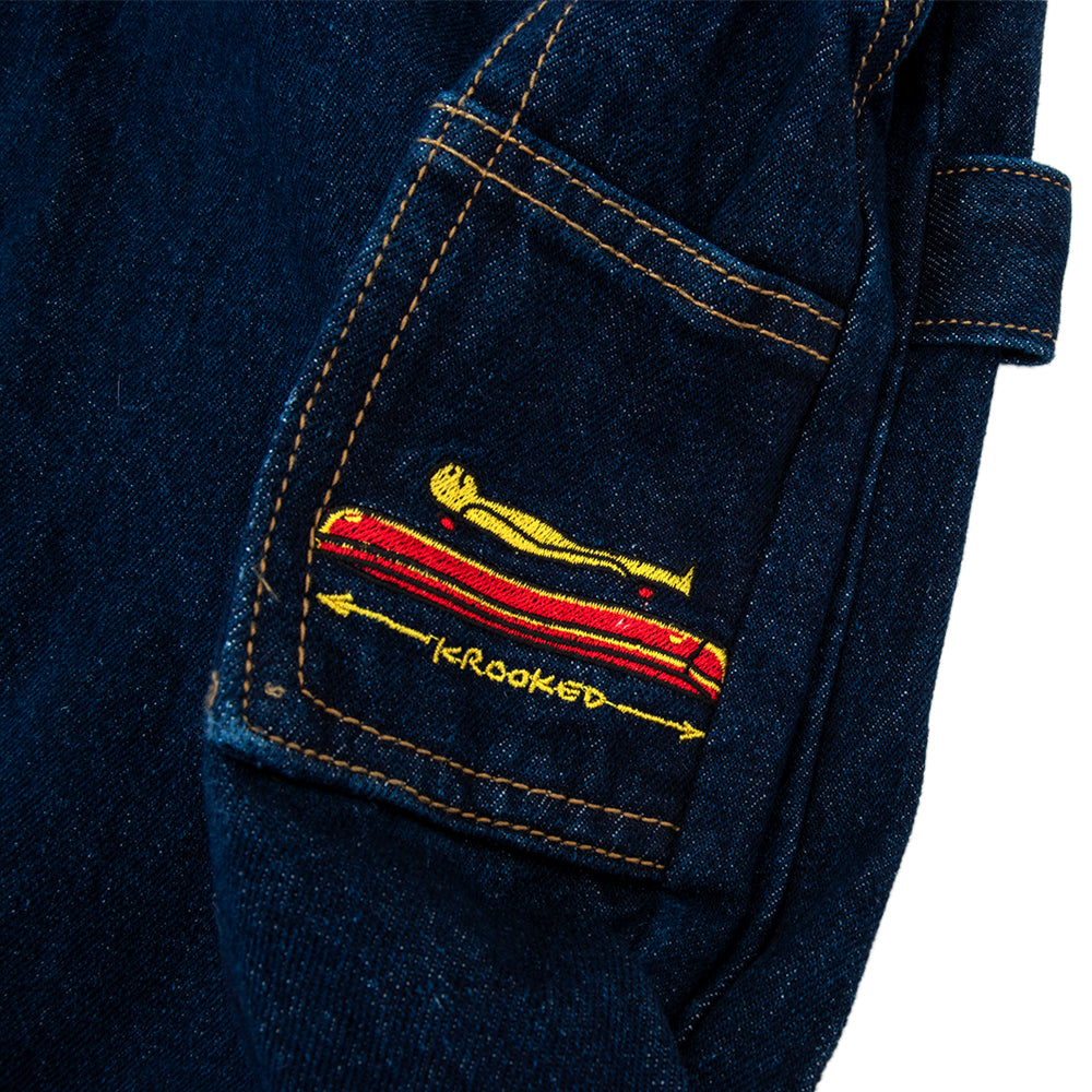 Koffin Carpenter Pant (Dark Rinse Denim)