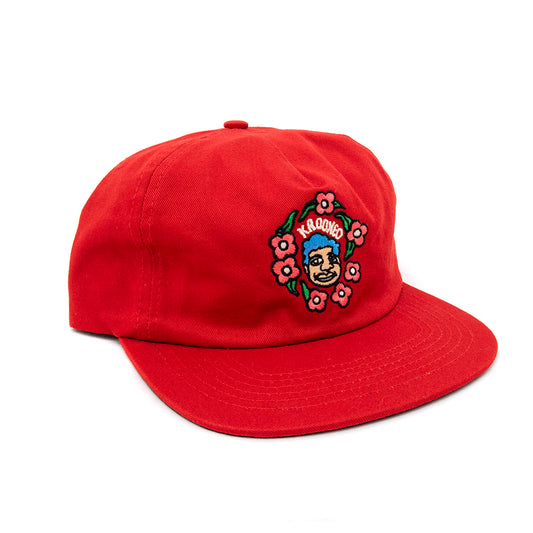 Sweatpants Redux Snapback Hat (Dark Red)