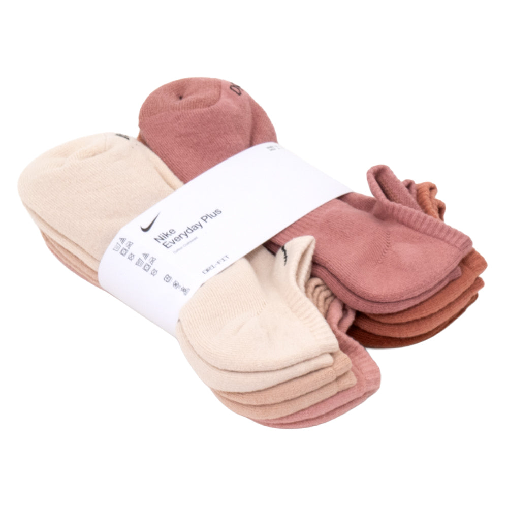 Everyday Plus Cushion No-Show Sock 6 Pack (Multi Color)