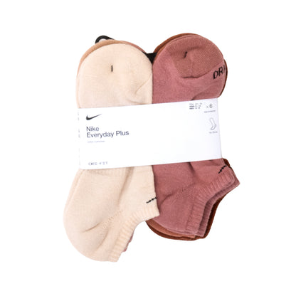 Everyday Plus Cushion No-Show Sock 6 Pack (Multi Color)