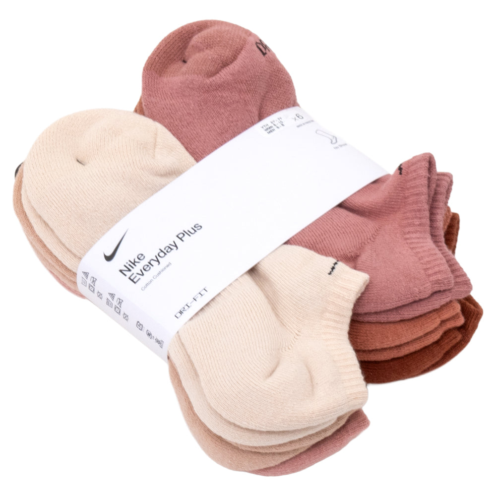 Everyday Plus Cushion No-Show Sock 6 Pack (Multi Color)