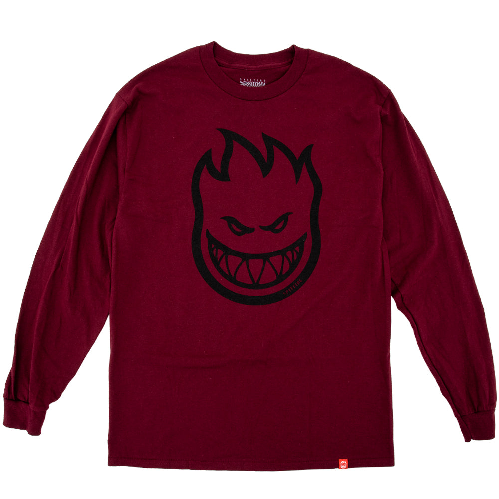 Bighead L/S Shirt (Maroon / Black)