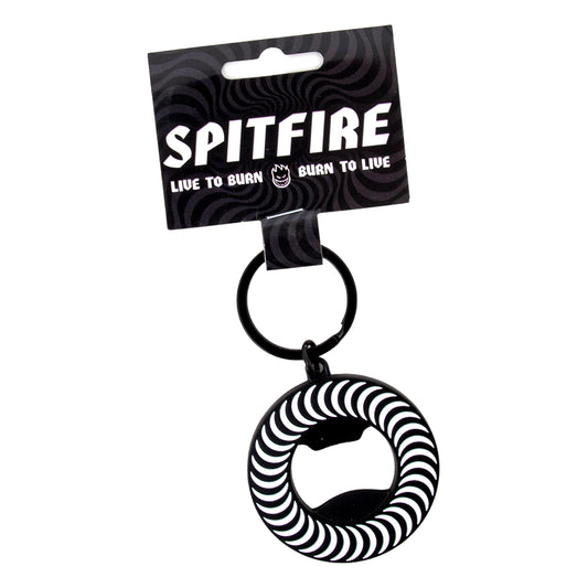 Bottle Opener Keychain (Black / White)