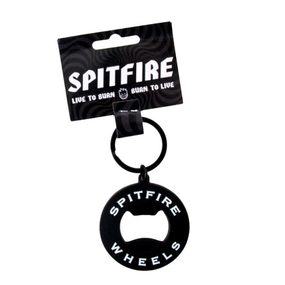 Bottle Opener Keychain (Black / White)