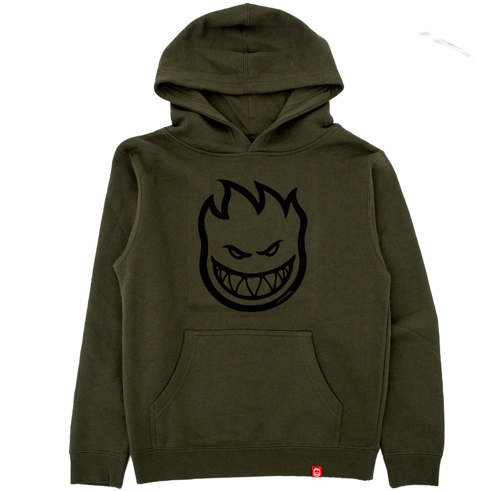 Youth Bighead Sweatshirt (Army / Black)
